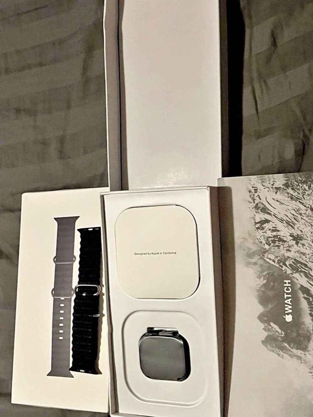 Apple Watch Ultra 3 (GPS + Cellular, 49mm Black Titanium Case with Black Ocean